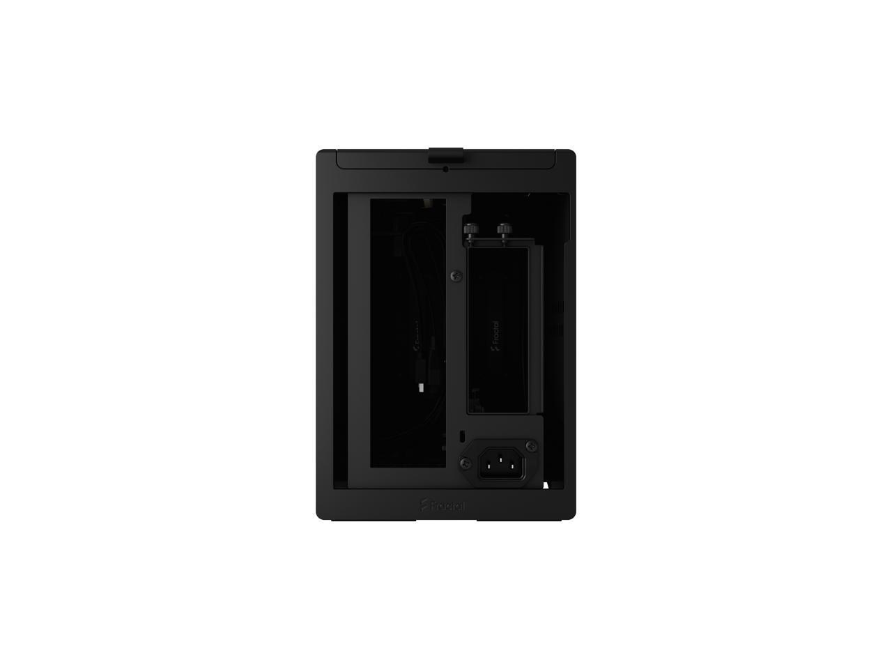 Fractal Design Terra Graphite Mini-ITX Small Form Factor PC Case with PCIe 4.0 Riser