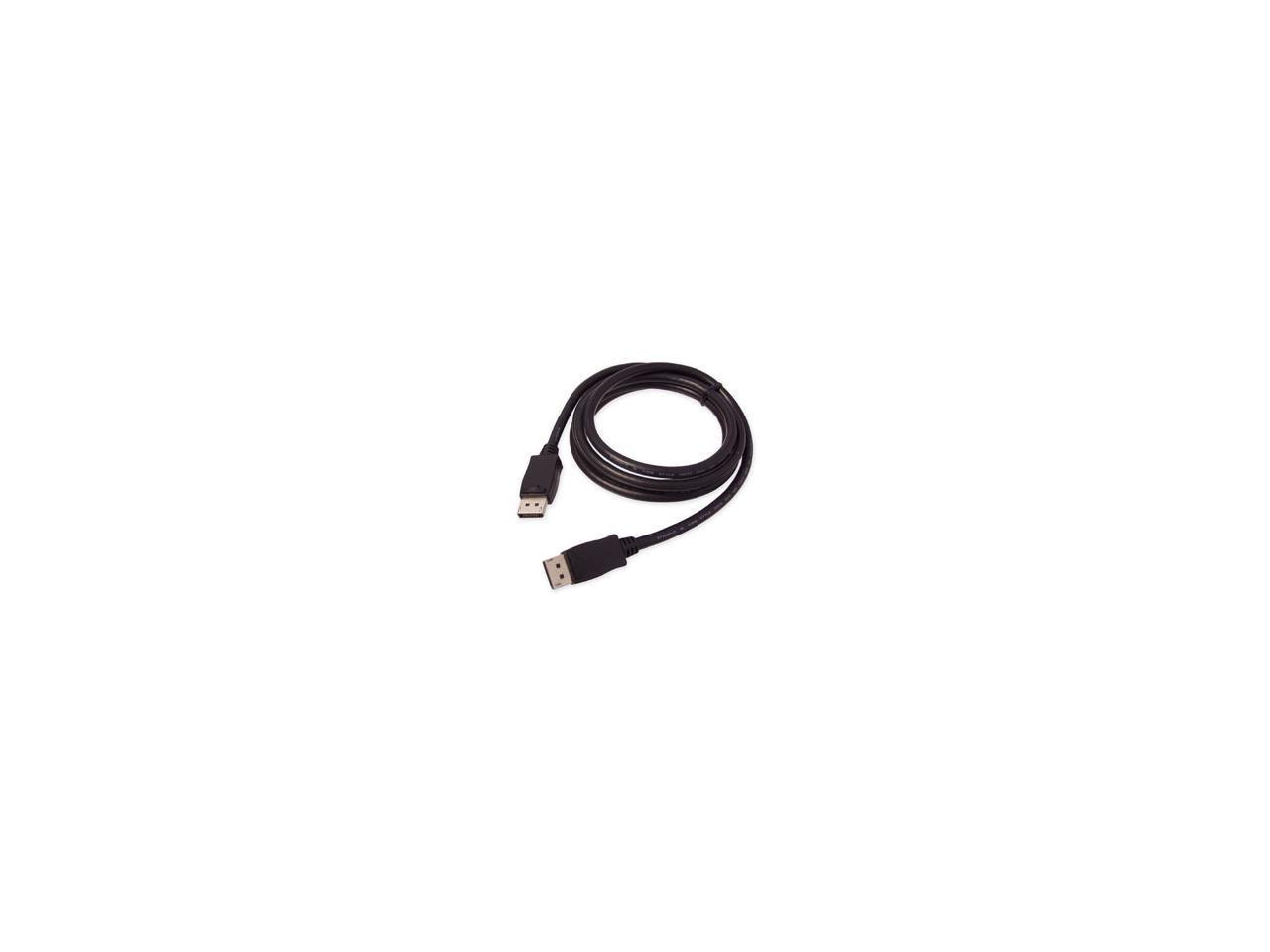 SIIG CB-DP0022-S1 6.6 ft. Black High-quality DisplayPort digital monitor cable
