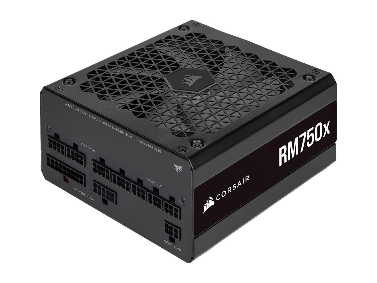 CORSAIR RMx Series (2021) RM750x CP-9020199-NA 750 W ATX12V / EPS12V 80 PLUS GOLD Certified Full Modular Power Supply