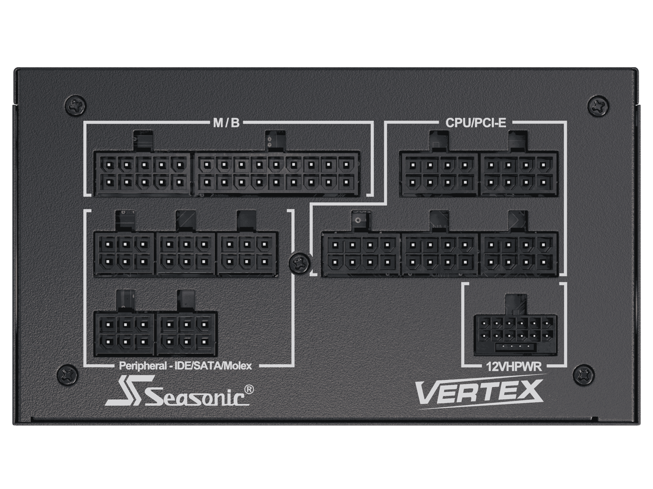 Seasonic VERTEX GX-1000, 1000W 80+ Gold, ATX 3.0 & PCIe 5.0 Ready, Full-Modular, ATX Form Factor, Low Noise, Premium Japanese Capacitor, 12 Year Warranty, Nvidia RTX 30/40 Super, AMD GPU Compatible