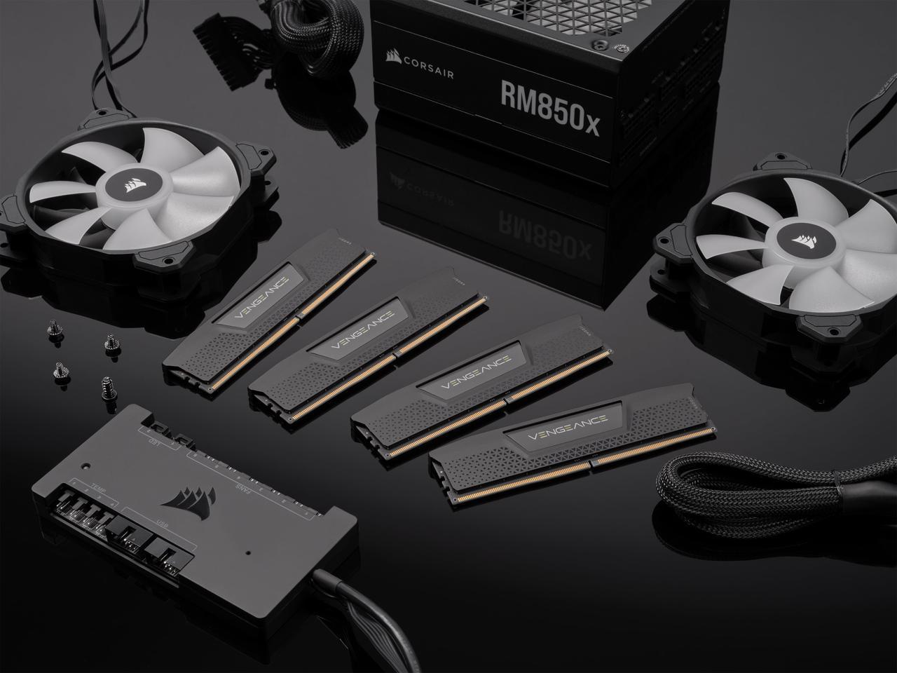 CORSAIR Vengeance 96GB (2 x 48GB) 288-Pin PC RAM DDR5 5600 (PC5 44800) Desktop memory Model CMK96GX5M2B5600C40