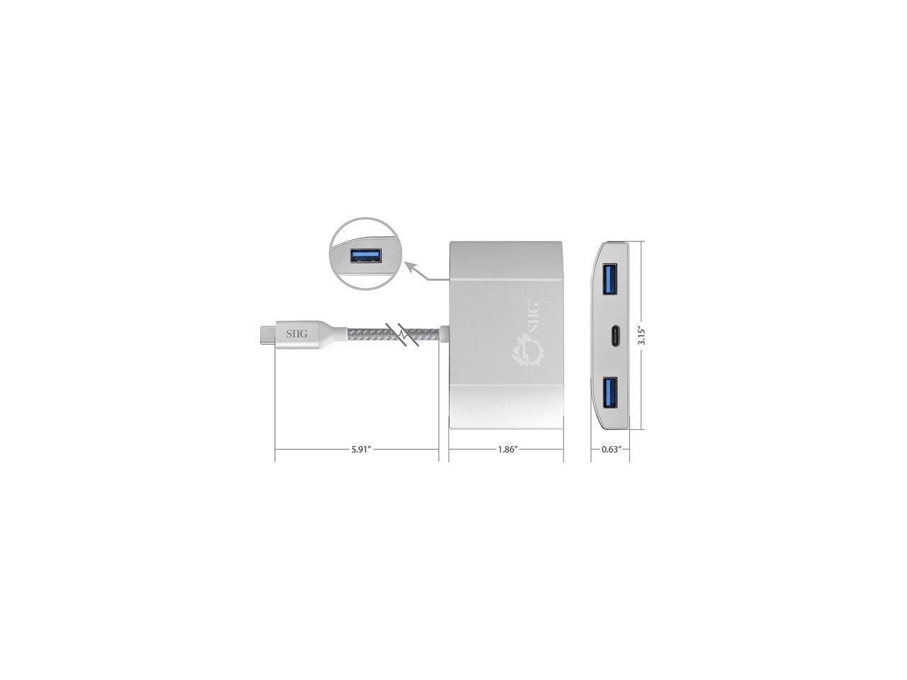 USB-C TO 4PORT USB 3.0 HUB