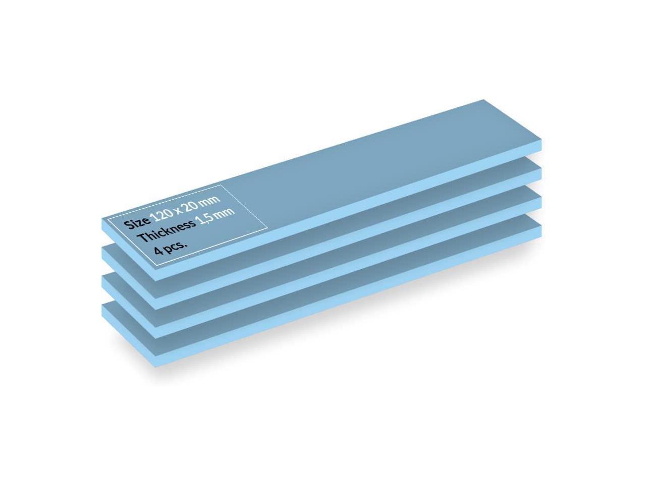 ARCTIC TP-3 (120x20mm - 1.5mm - 4 pcs) Premium Performance Thermal Pad ACTPD00057A