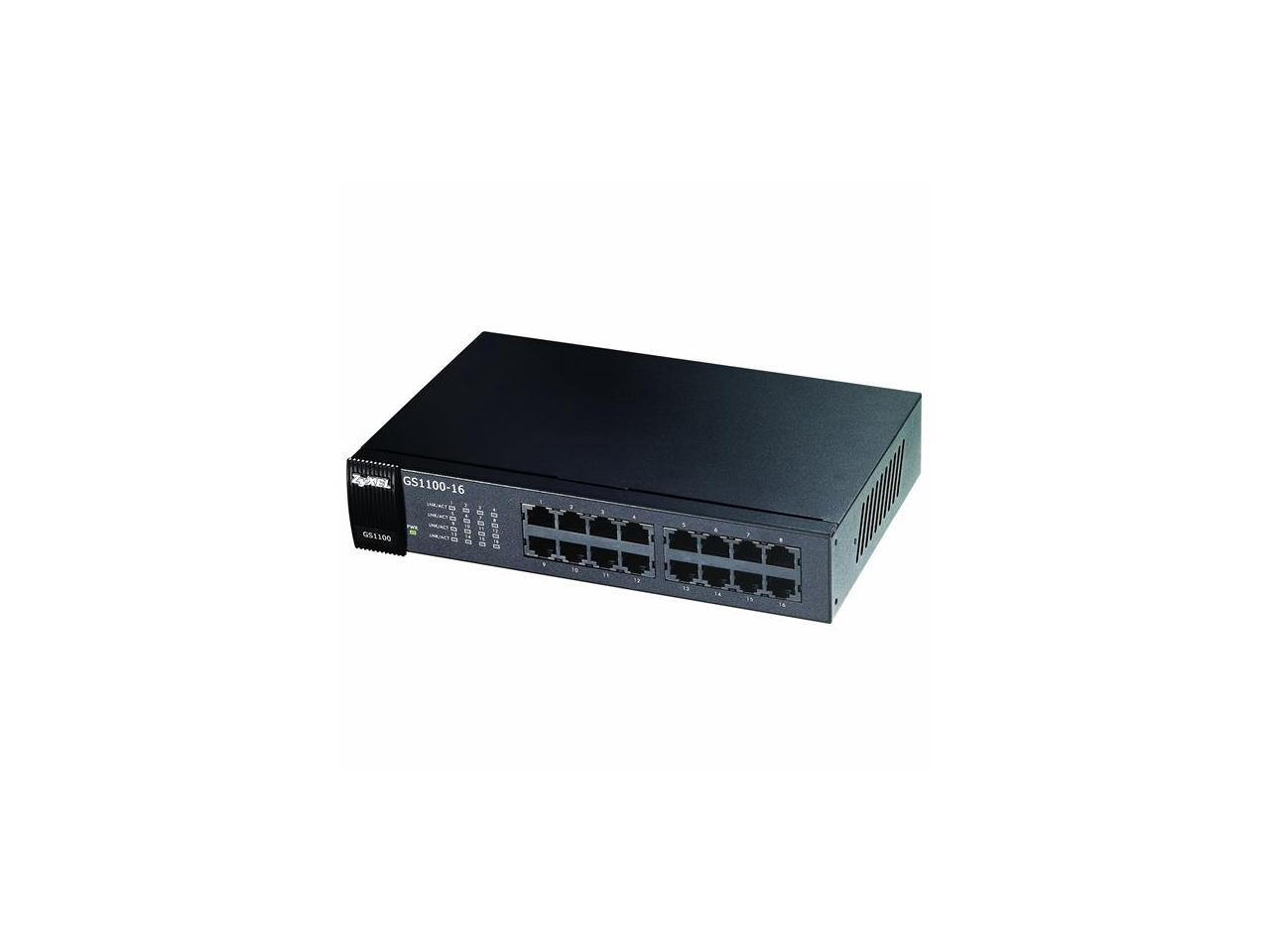 16 Port Gig Rackmount Switch