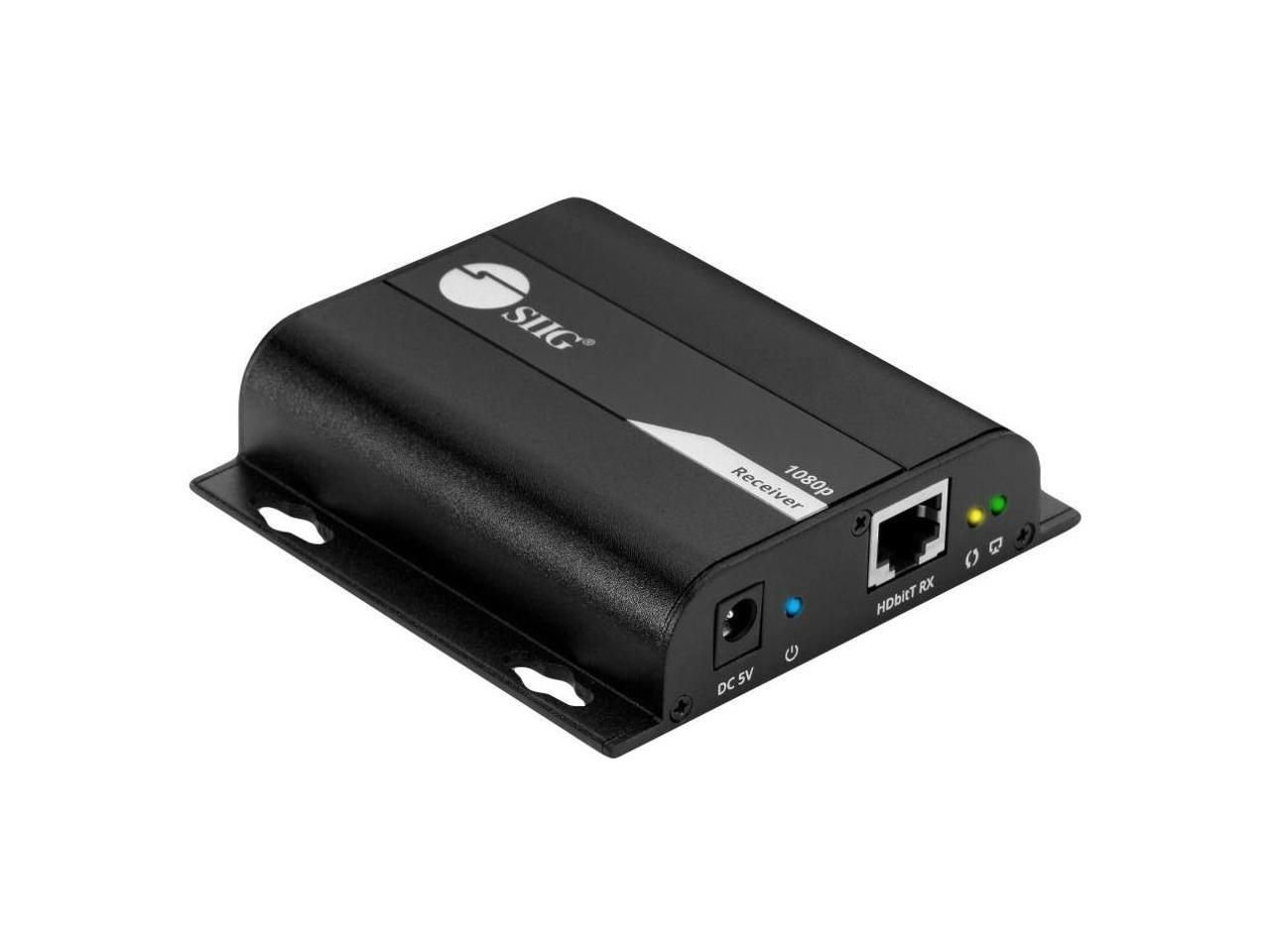 SIIG HDMI HDbitT Over IP Extender with IR Receiver CE-H26U11-S1