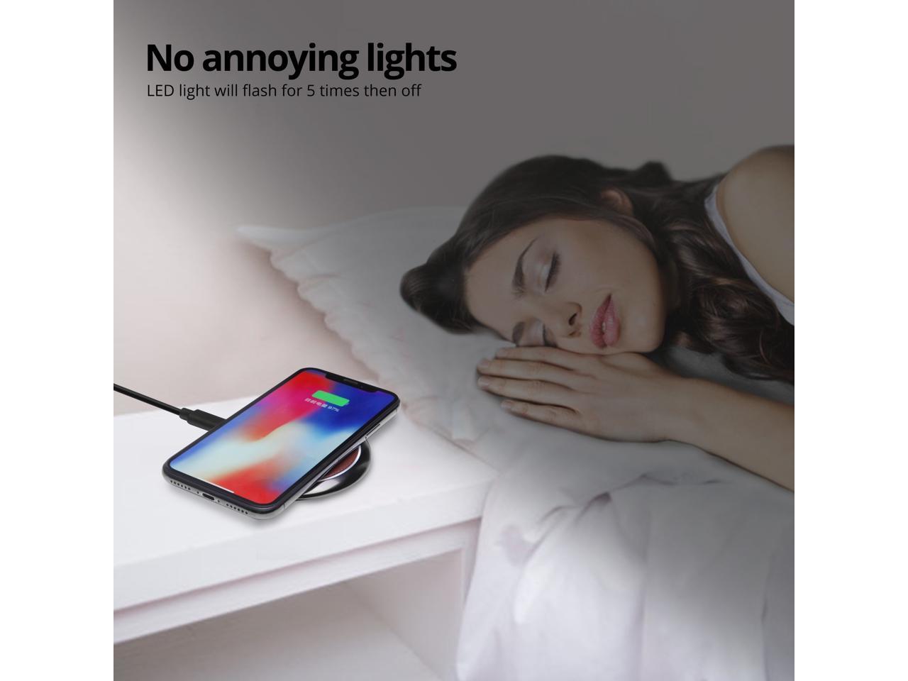 PREMIUM WIRELESS SMARTPHONE CHARGER PAD - BROWN