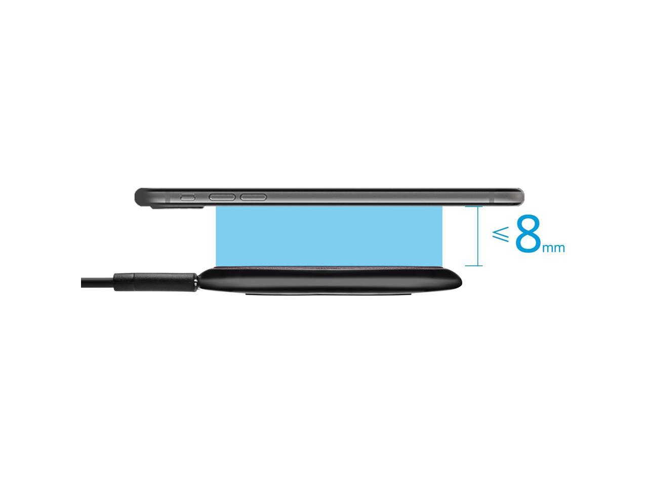 PREMIUM WIRELESS SMARTPHONE CHARGER PAD - BROWN