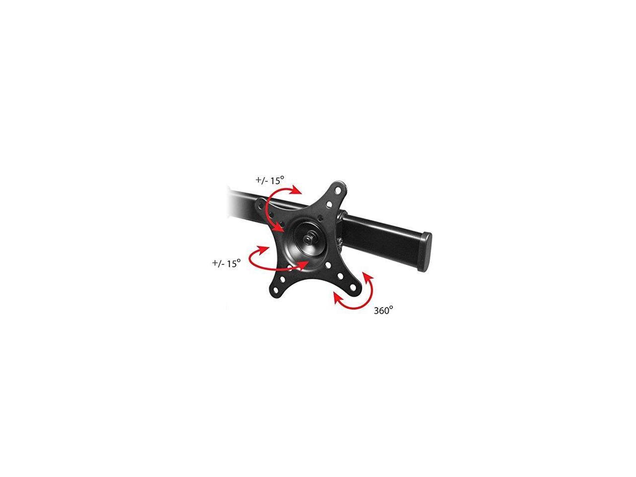 Siig Triple Monitor Desk Stand - 13" To 27"