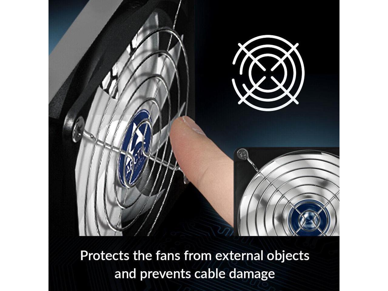 ARCTIC Fan Grill 140 mm CPU Case Fan Grill Made out of Nickel Plated Steel PC (ACFAN00088A)