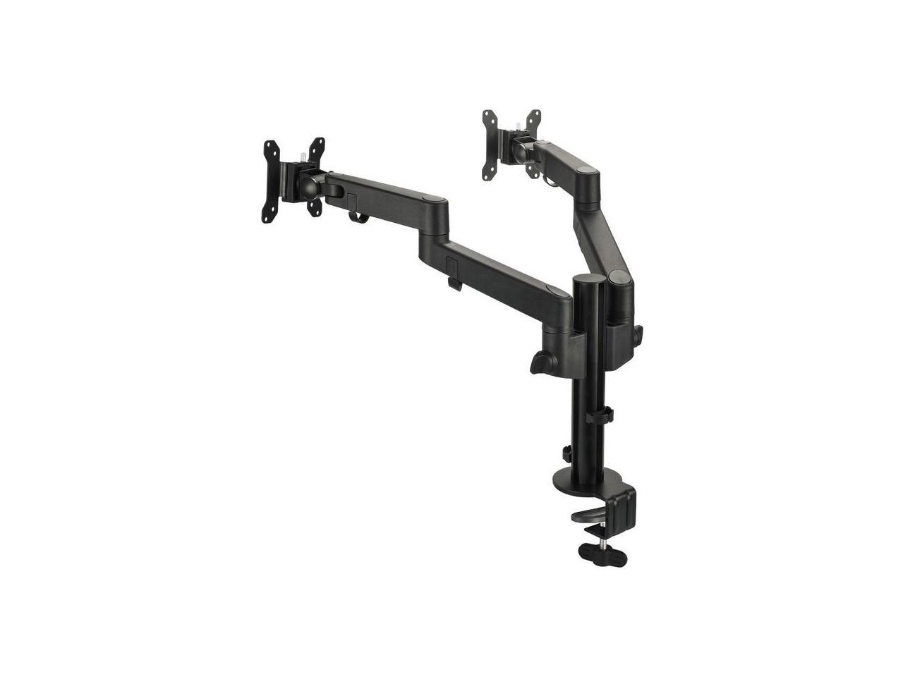 SIIG 14" to 30" Dual Arm Articulating Monitor Desk Mount CEMT3E11S1