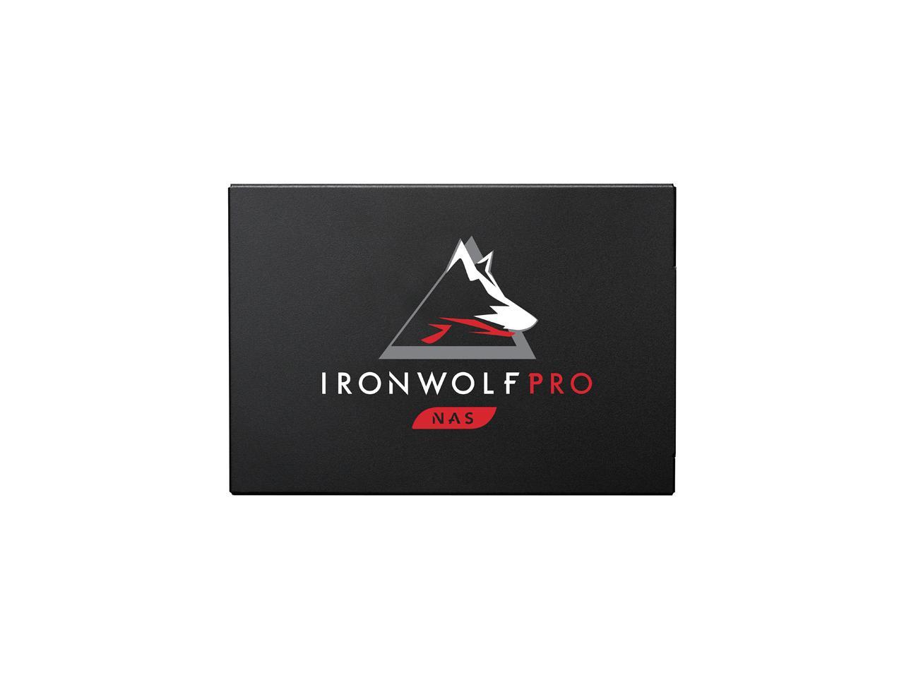 Seagate IronWolf Pro 125 SSD 240GB NAS Internal Solid State Drive - 2.5 Inch SATA 6Gb/s Speeds up to 545 MB/s, 1 DWPD Endurance and 24x7 Performance for Creative Pro, and SMB (ZA240NX1A001)