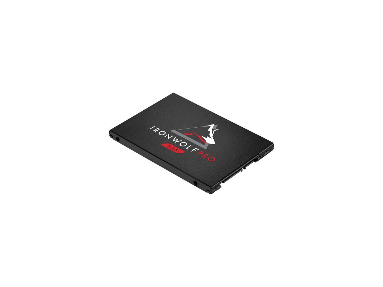 Seagate IronWolf Pro 125 SSD 240GB NAS Internal Solid State Drive - 2.5 Inch SATA 6Gb/s Speeds up to 545 MB/s, 1 DWPD Endurance and 24x7 Performance for Creative Pro, and SMB (ZA240NX1A001)