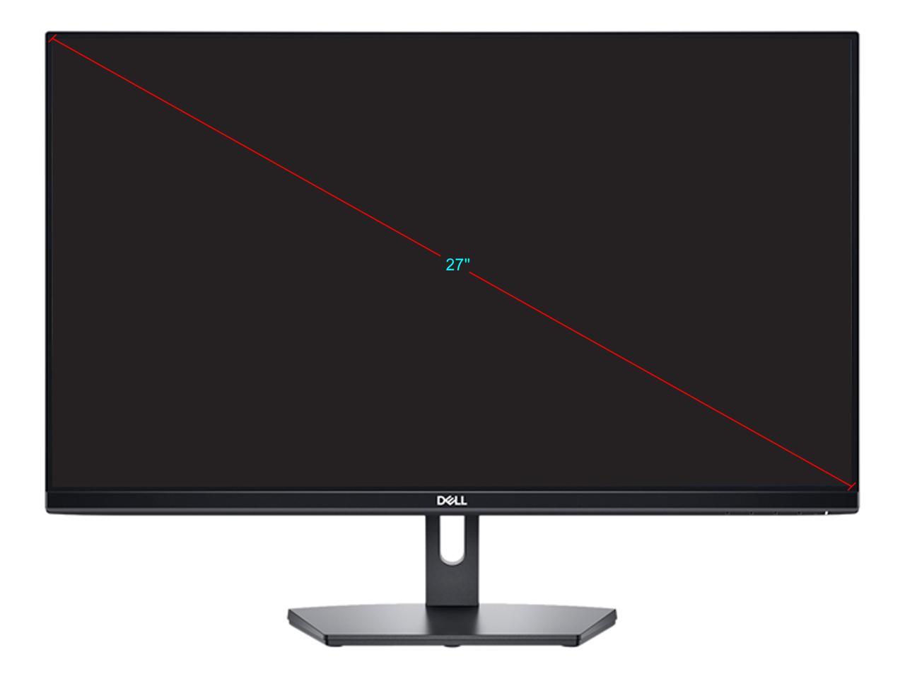 Dell SE2719H 27" Full HD 1920 x 1080 HDMI VGA HDCP Flicker-Free LED Backlit IPS Monitor