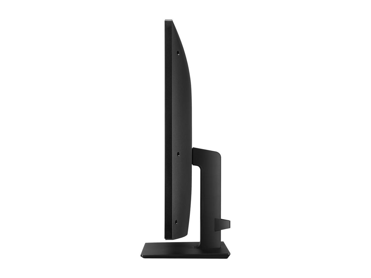 LG 43MU79-B Matte Black 43" (42.51" Diagonal) UHD 3840 x 2160 4K Monitor, 350 cd/m2, HDMI, DisplayPort, USB Type-C, Tilt, VESA Compatible