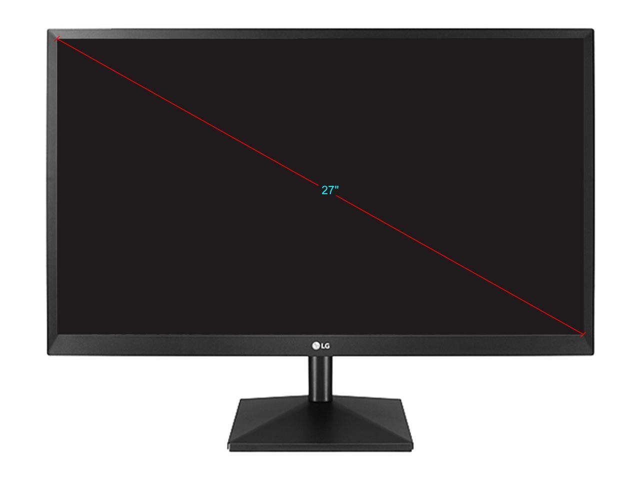 LG 27BK400H-B 27" Full HD 1920 x 1080 75Hz HDMI VGA AMD FreeSync Flicker Free HDCP Support Anti-Glare Backlit LED LCD Monitor