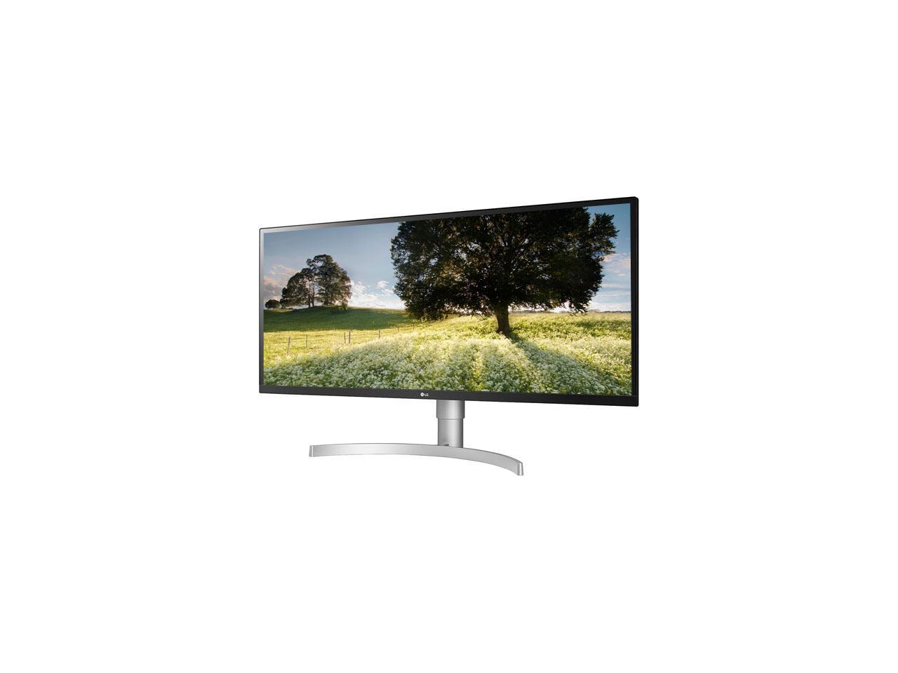 LG 34BL850-W 34" QHD 3440x1440 2K Resolution 60Hz 2xHDMI DisplayPort USB THunderbolt 3 Built-in Speakers Radeon FreeSync Technology HDR10 UltraWide Backlit LED Nano IPS Monitor