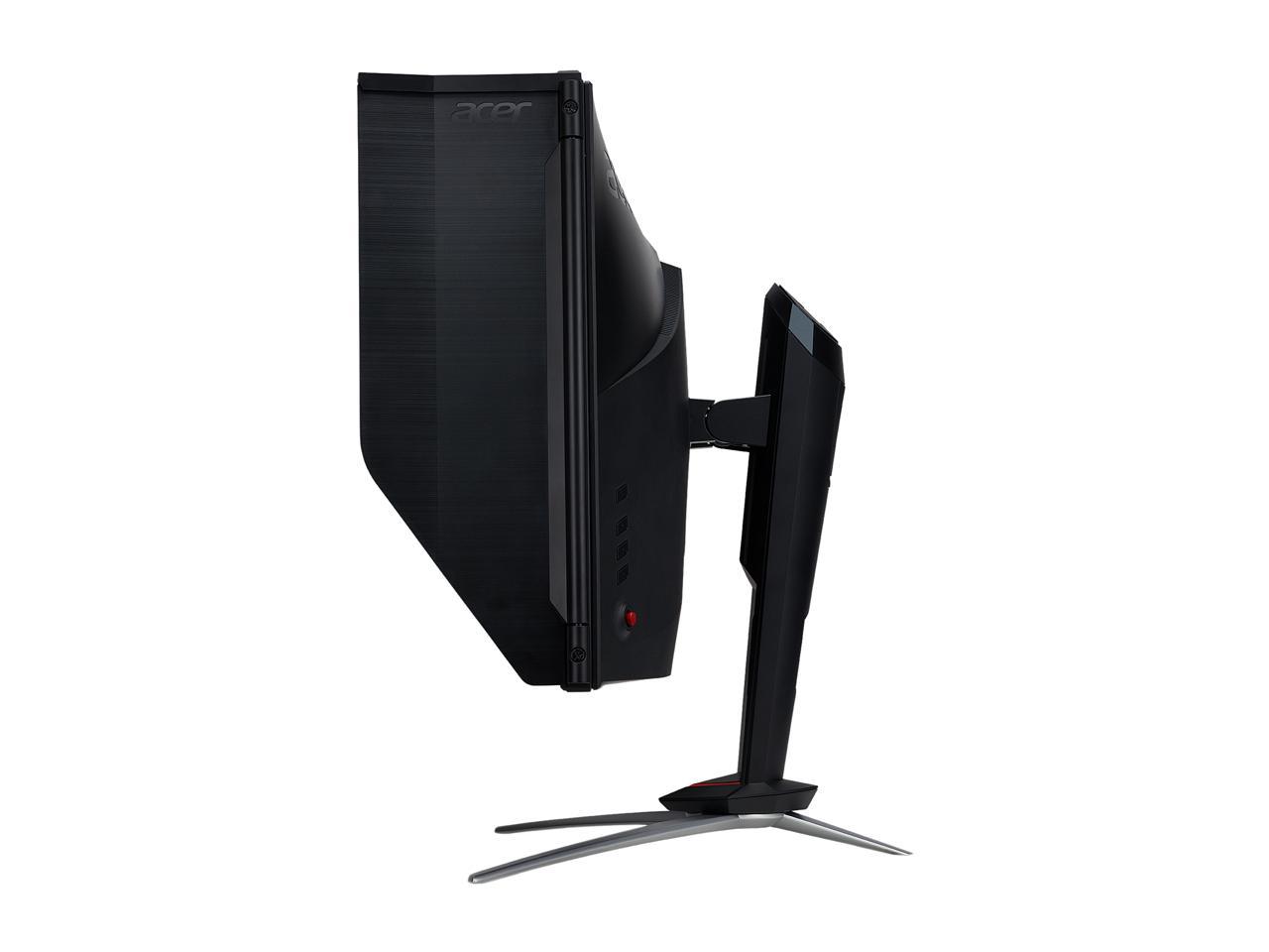 Acer Nitro XV273K Pbmiipphzx 27" UHD 3840 x 2160 IPS AMD Radeon FreeSync and NVIDIA G-SYNC Compatible Monitor, DisplayHDR400, Quantum Dot, 144Hz, 1ms, DCI-P3 , Delta E<1, Black