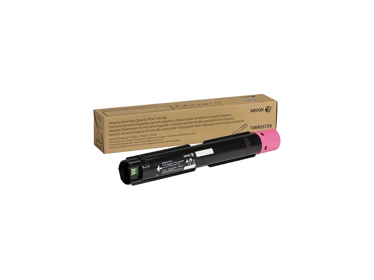 XEROX 106R03739 GENUINEXEROXMAGENTAHIGHCAPACITYTONERCARTRIDGEFORTHEXEROXC7020/25/30(15,000PAGES)
