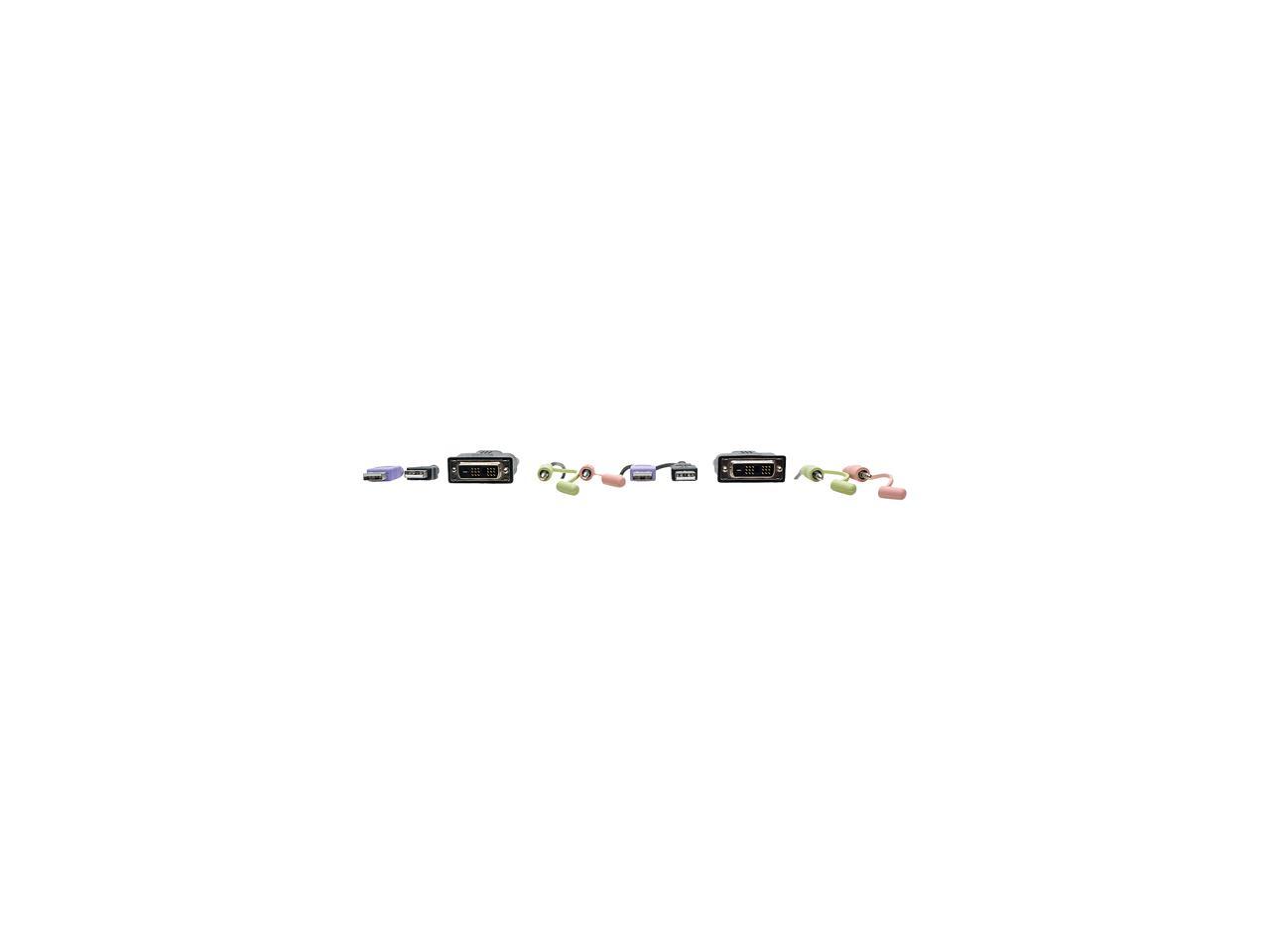 2PORT USB/DVI KVM SWITCH CABLE