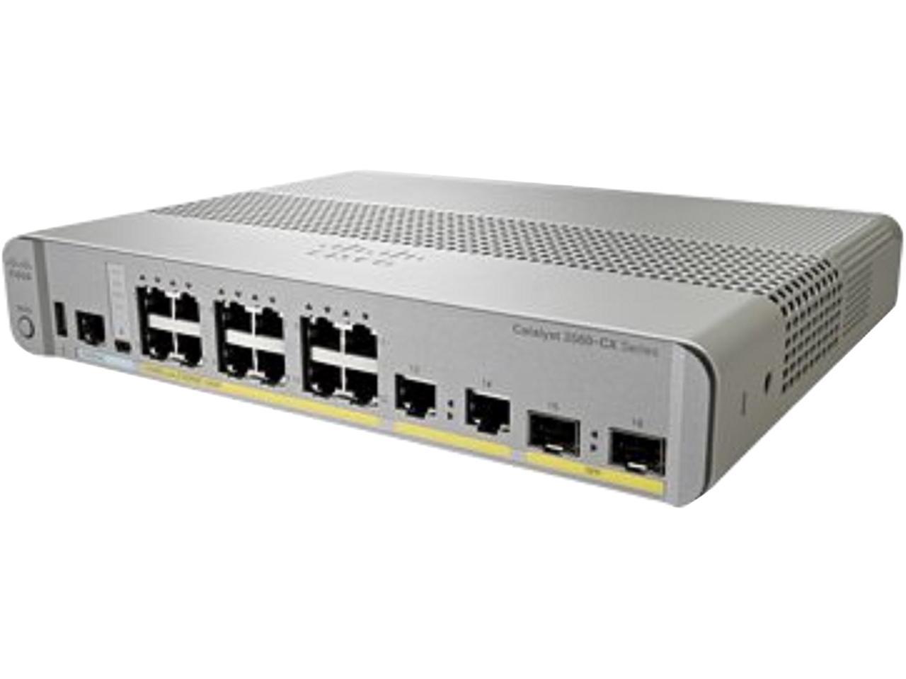 CISCO SYSTEMS WS-C3560CX-12PC-S Catalyst 3560CX 12 Port PoE