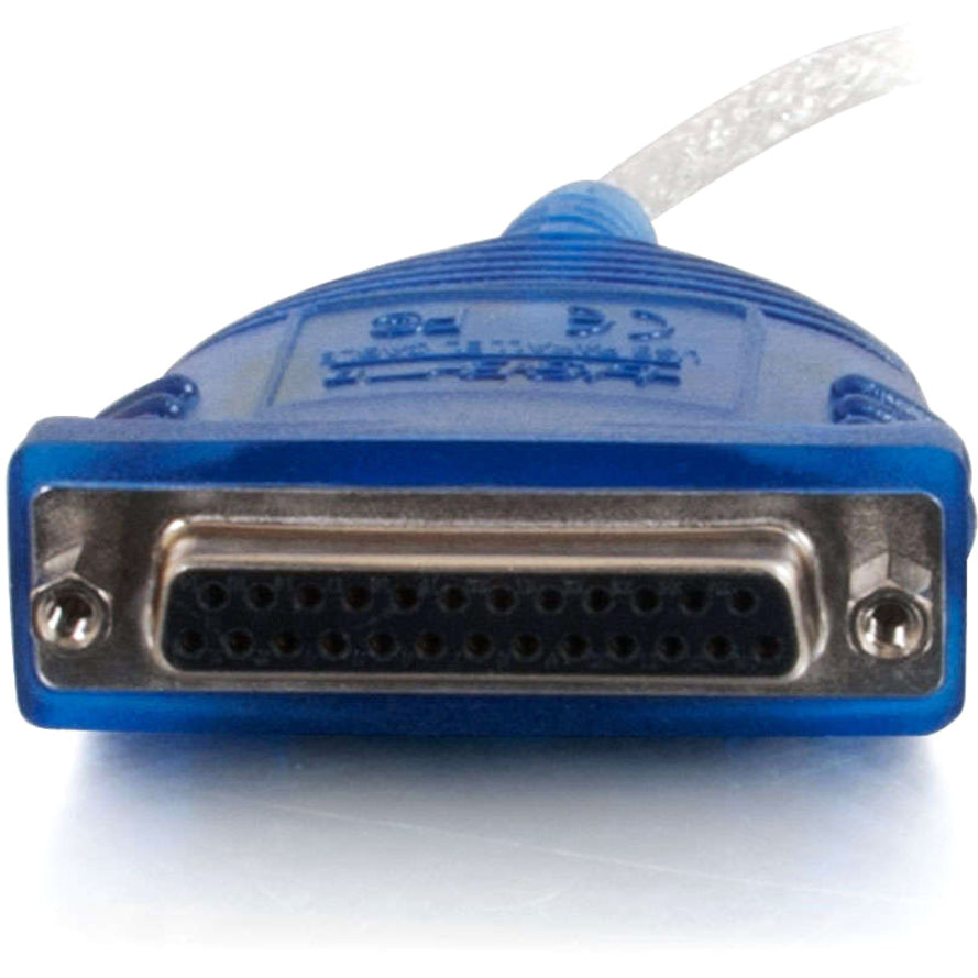 C2G 6ft USB to DB25 Parallel Printer Adapter Cable