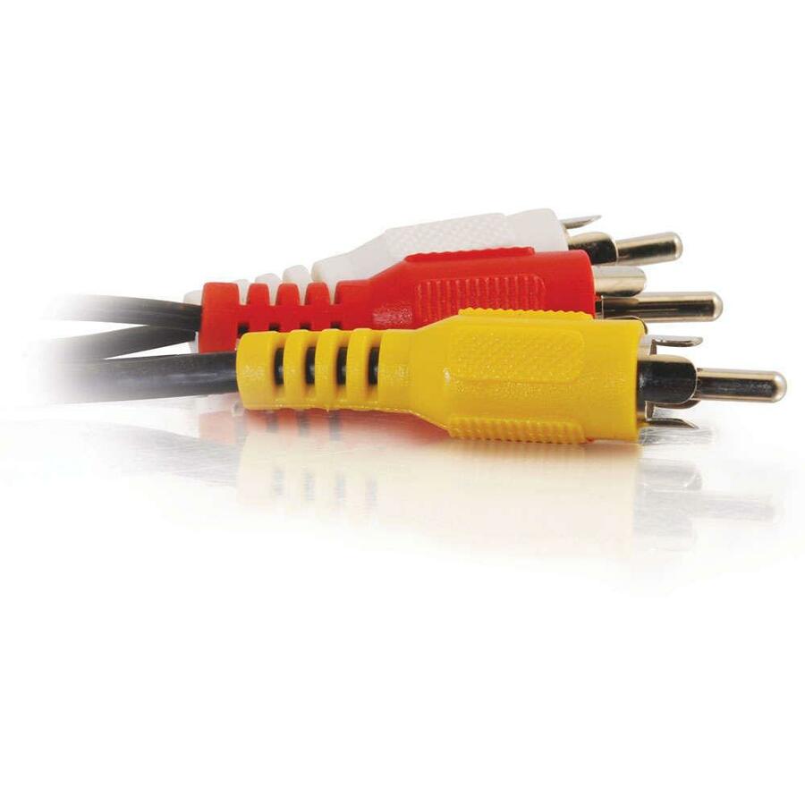 C2G 50ft Value Series Composite Video + Stereo Audio Cable