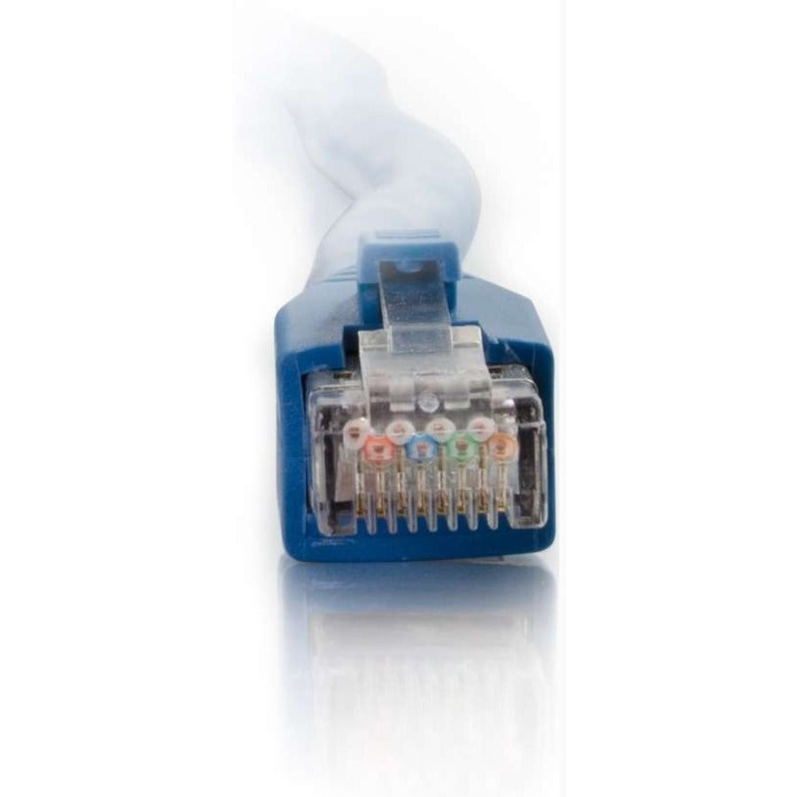 C2G 75ft Cat6 Ethernet Cable - Snagless Solid Shielded - Blue