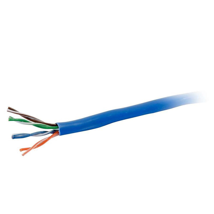C2G 500ft Cat5e Bulk Unshielded (UTP) Network Cable with Solid Conductors