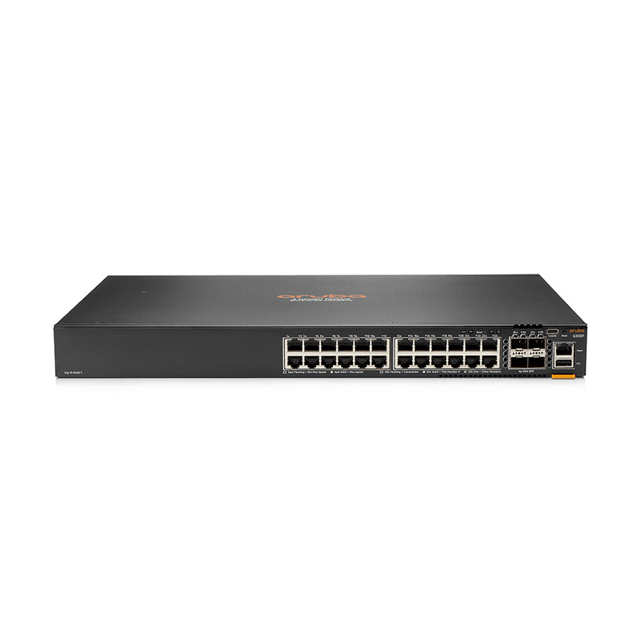 Aruba 6300F 24-port 1GbE and 4-port SFP56 Switch