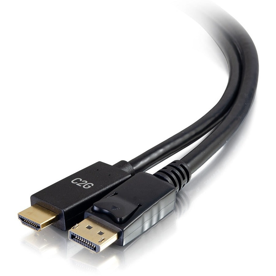 C2G 3ft 4K DisplayPort to HDMI Adapter Cable - Audio/Video - M/M