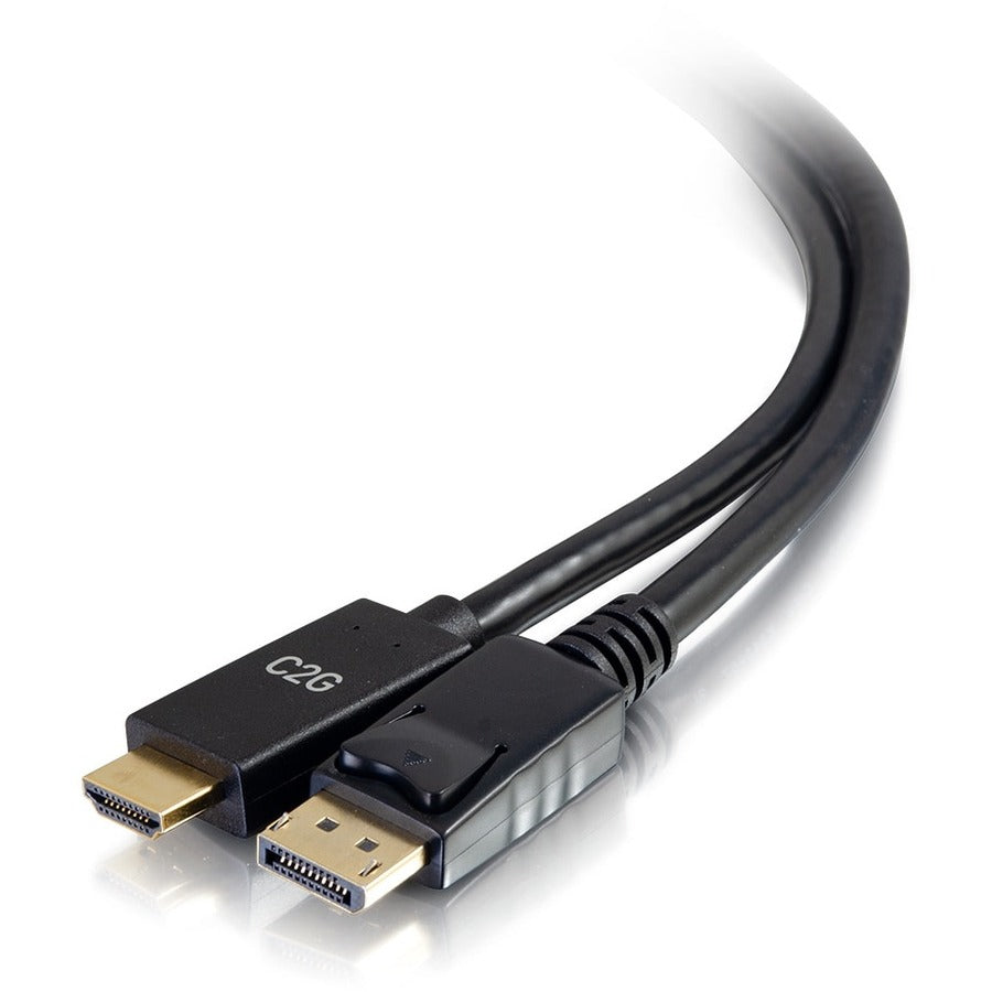 C2G 6ft 4K DisplayPort to HDMI Adapter Cable - Audio/Video - M/M