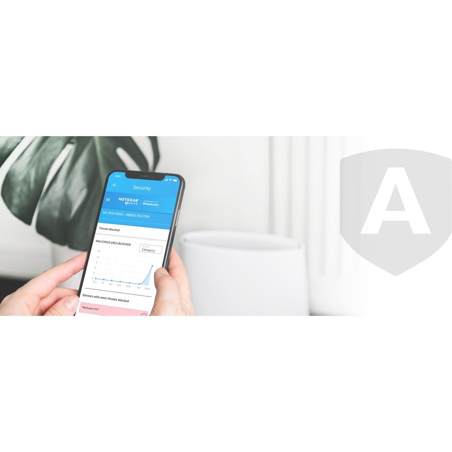 Netgear Orbi Wi-Fi 6 IEEE 802.11ax Ethernet Wireless Router