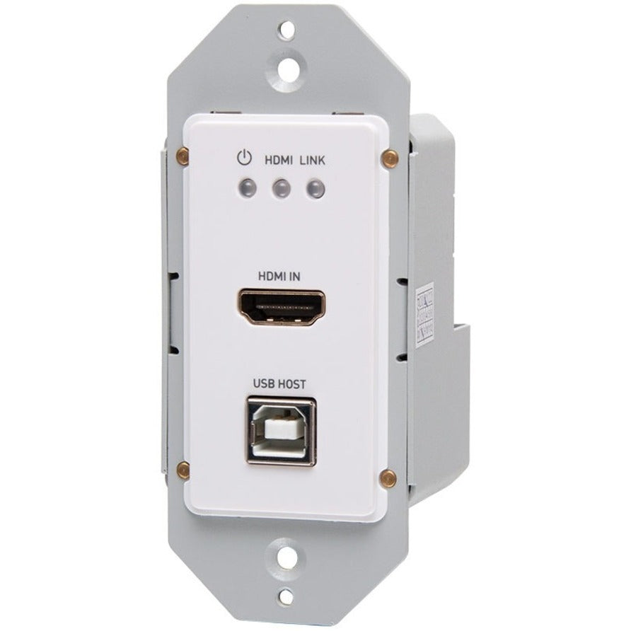 C2G HDMI HDBaseT Wall Plate Transmitter to Box Receiver Extender - 4K 60Hz