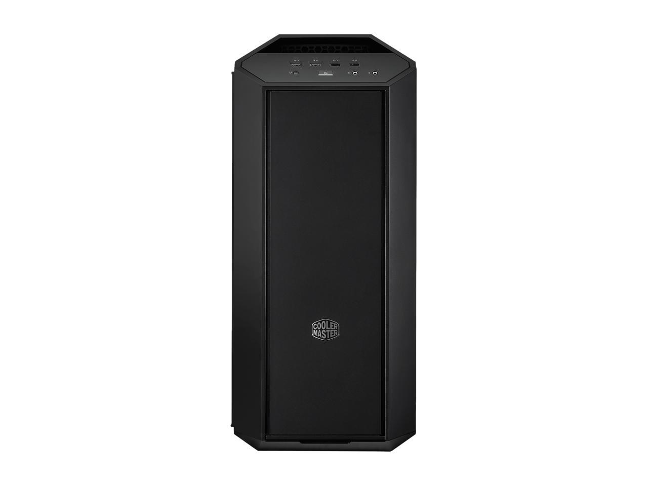 Cooler Master MasterCase MC500P Mid-Tower Case w/ FreeForm Modular, Front Mesh Ventilation, Solid/Mesh Front Option, Tempered Glass Side Panel & Cable Management Cover