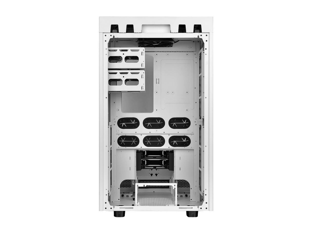 Thermaltake Tower 900 Snow Edition Tempered Glass Fully Modular E-ATX Vertical Super Tower Chassis CA-1H1-00F6WN-00
