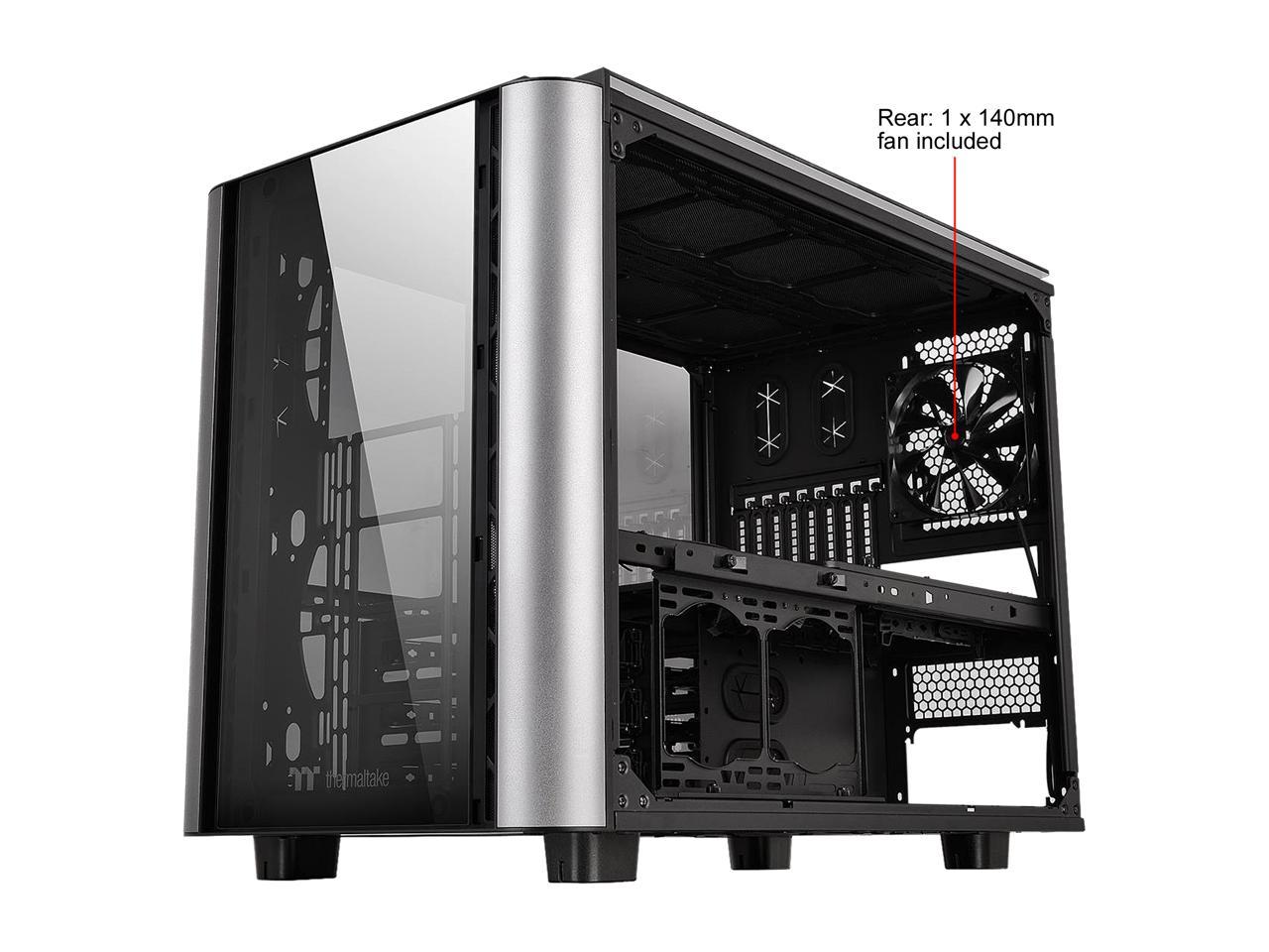 Thermaltake Level 20 XT E-ATX Extreme LCS Capable Split Level Modular Gaming Cube Case CA-1L1-00F1WN-00