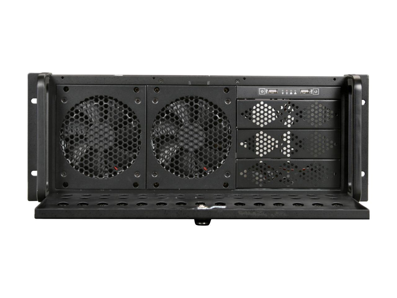 Rosewill Server Case or Chassis - RSV-R4000 - 4U Rackmount - 4 x Included Cooling Fans, 8 x Internal Bays