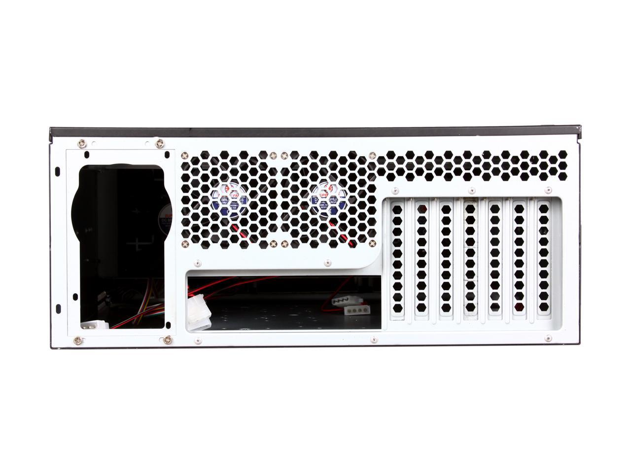 Rosewill RSV-L4000 - 4U Rackmount Server Case / Chassis - 8 Internal Bays, 7 Cooling Fans Included