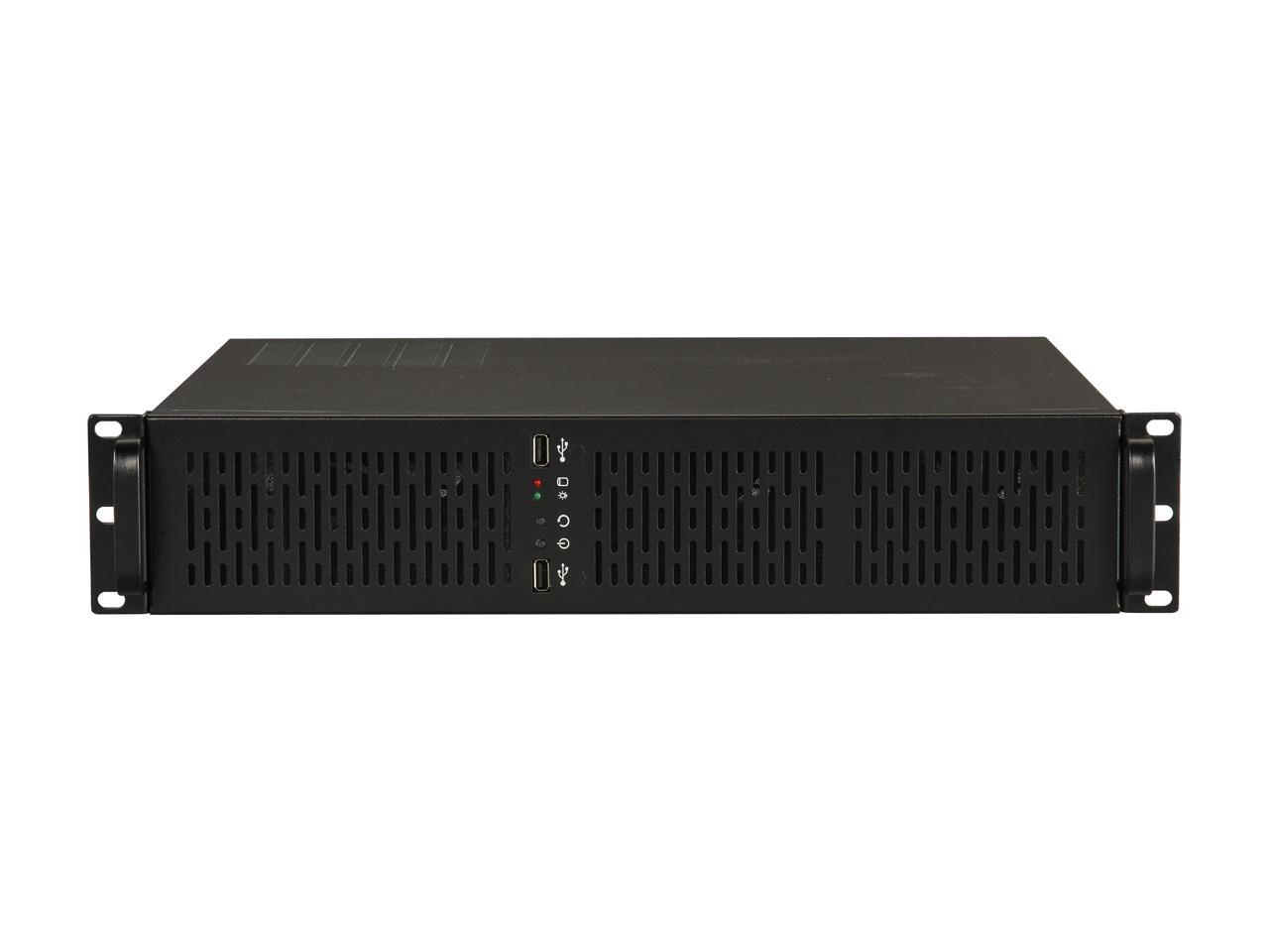 Rosewill RSV-Z2600 - 2U Rackmount Server Case / Chassis - 4 x 3.5" Internal HDD Bays, 3 Included 80mm Cooling Fans