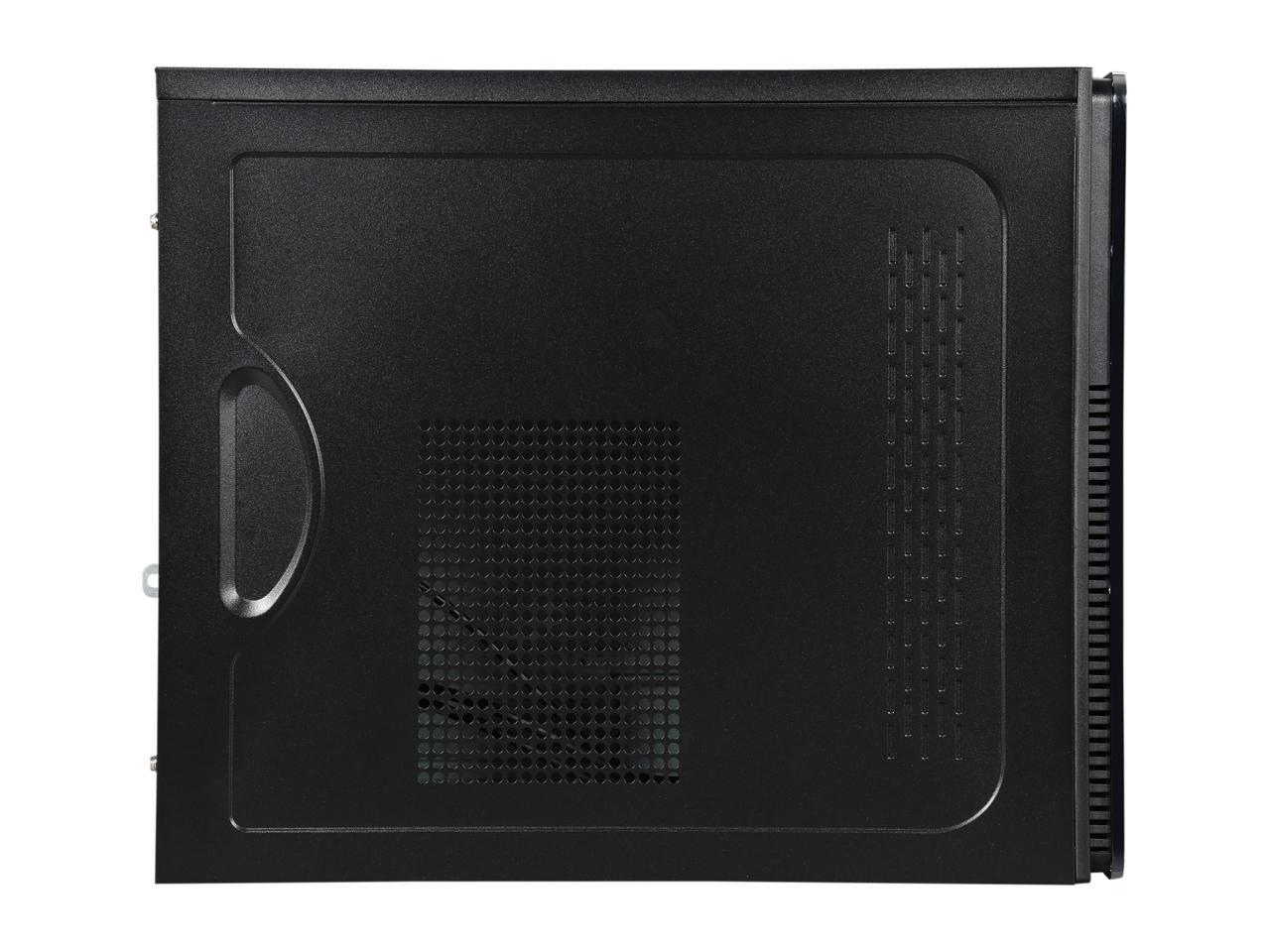ROSEWILL, Aesthetic Finish, 90mm Fan pre-installed, Mini Tower Computer Case with 400W Power Supply - R521-M