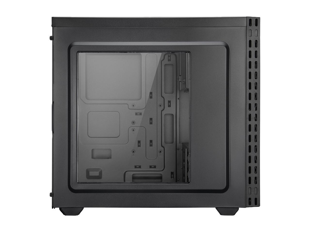 Rosewill ZIRCON T ATX Mid Tower Gaming PC Computer Case with Side Panel Window, Includes 2 x 120mm Fans, 240mm AIO up to 360mm Liquid Cooler Support, 400mm Graphics Card Support
