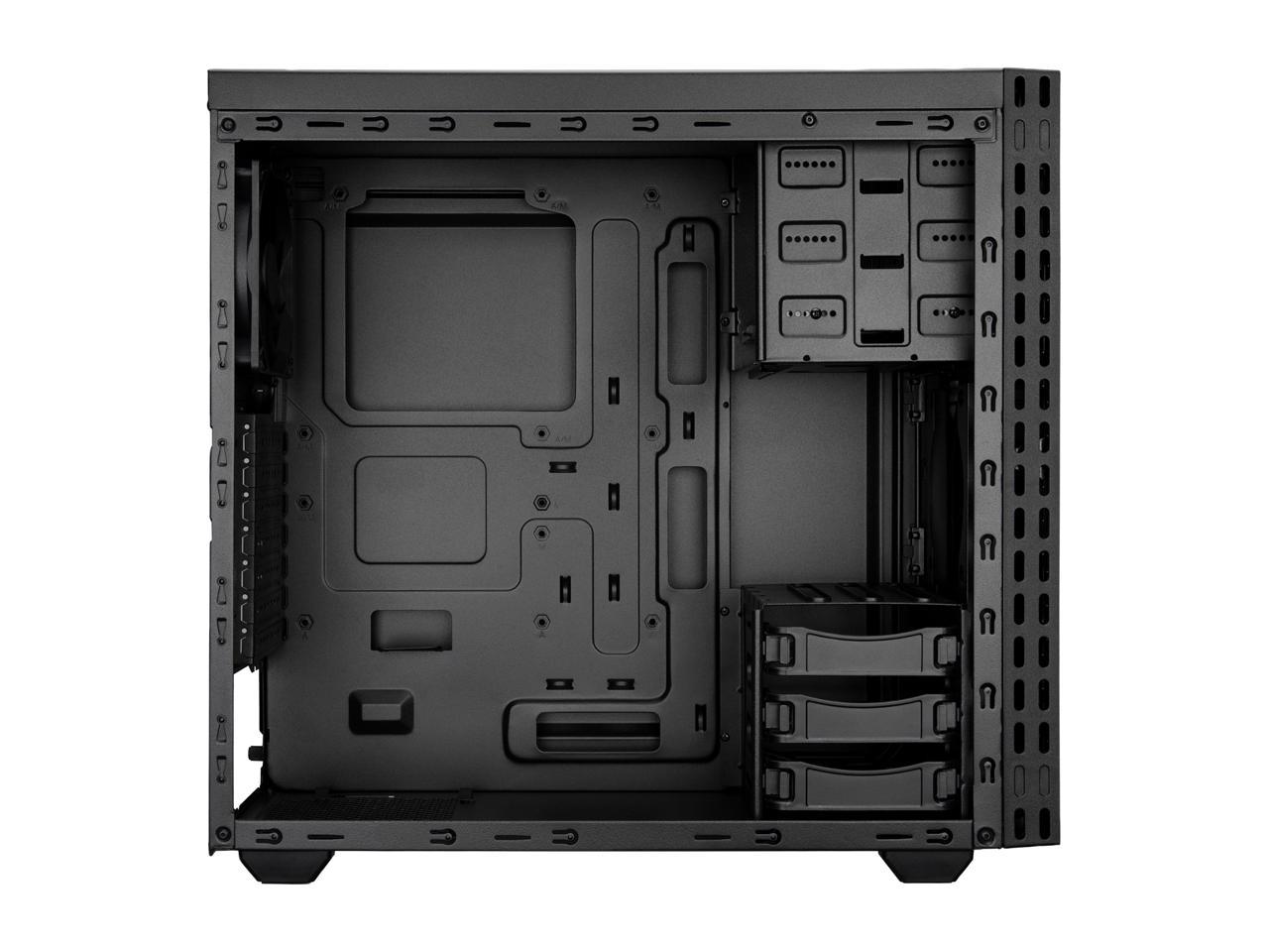 Rosewill ZIRCON T ATX Mid Tower Gaming PC Computer Case with Side Panel Window, Includes 2 x 120mm Fans, 240mm AIO up to 360mm Liquid Cooler Support, 400mm Graphics Card Support