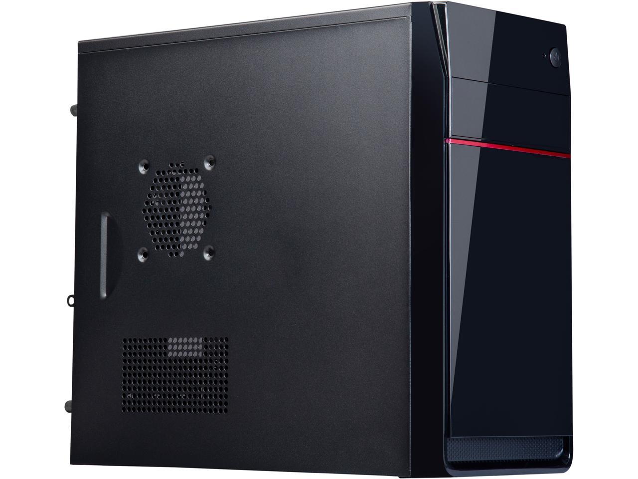 Rosewill SCM-01B Black Steel / Plastic Micro ATX Mini Tower Computer Case