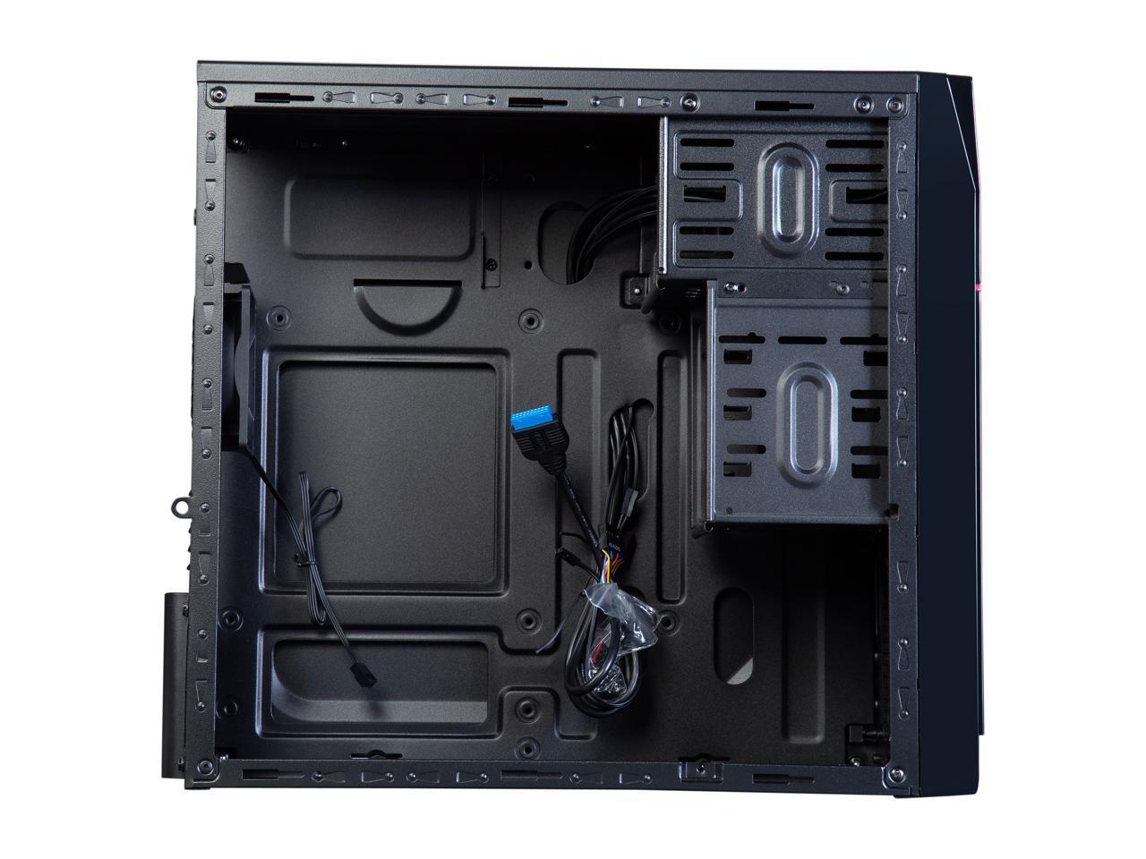 Rosewill SCM-01B Black Steel / Plastic Micro ATX Mini Tower Computer Case