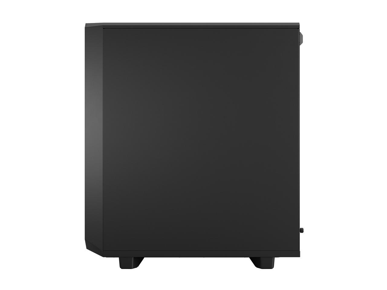 Fractal Design Meshify 2 Compact Black ATX Flexible High-Airflow Dark Tinted Tempered Glass Window Mid Tower Computer Case, FD-C-MES2C-02