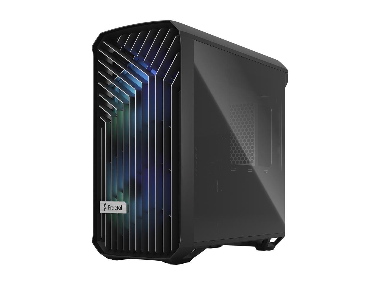 Fractal Design Torrent Compact RGB Black TG Light Tempered Glass High-Airflow ATX Computer Case