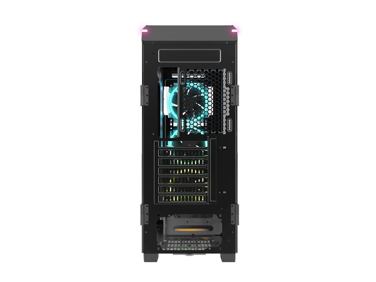 Gamdias TALOS P1A Black Steel / Plastic / Tempered Glass ATX Mid Tower Computer Case