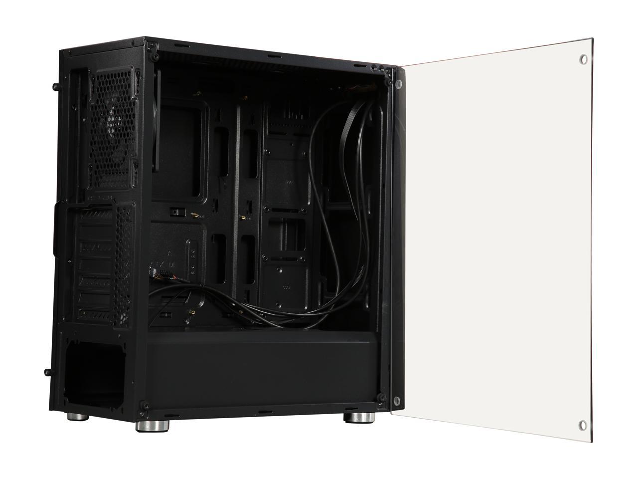 Cougar MX340 Gaming Case with Tempered Glass Side Window