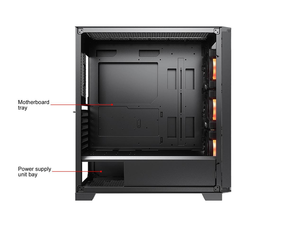 COUGAR Dark Blader X5 RGB Black Distinctive RGB Mid-Tower Case with Superior Airflow