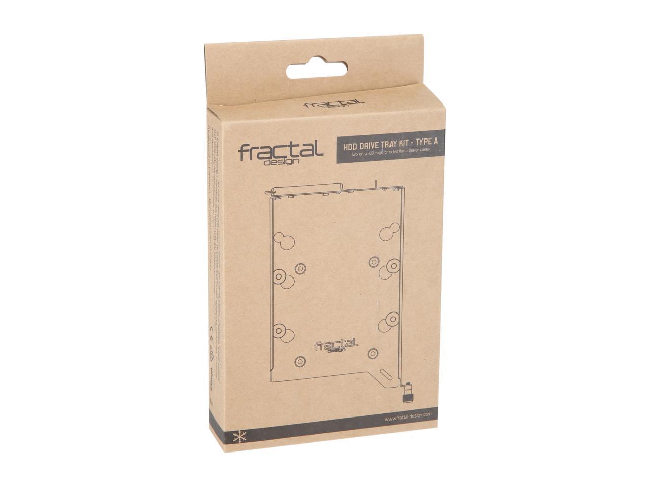 Fractal Design HDD Drive Tray Kit (2 pack) - Type-A for Define R6 and Compatible Cases - Black